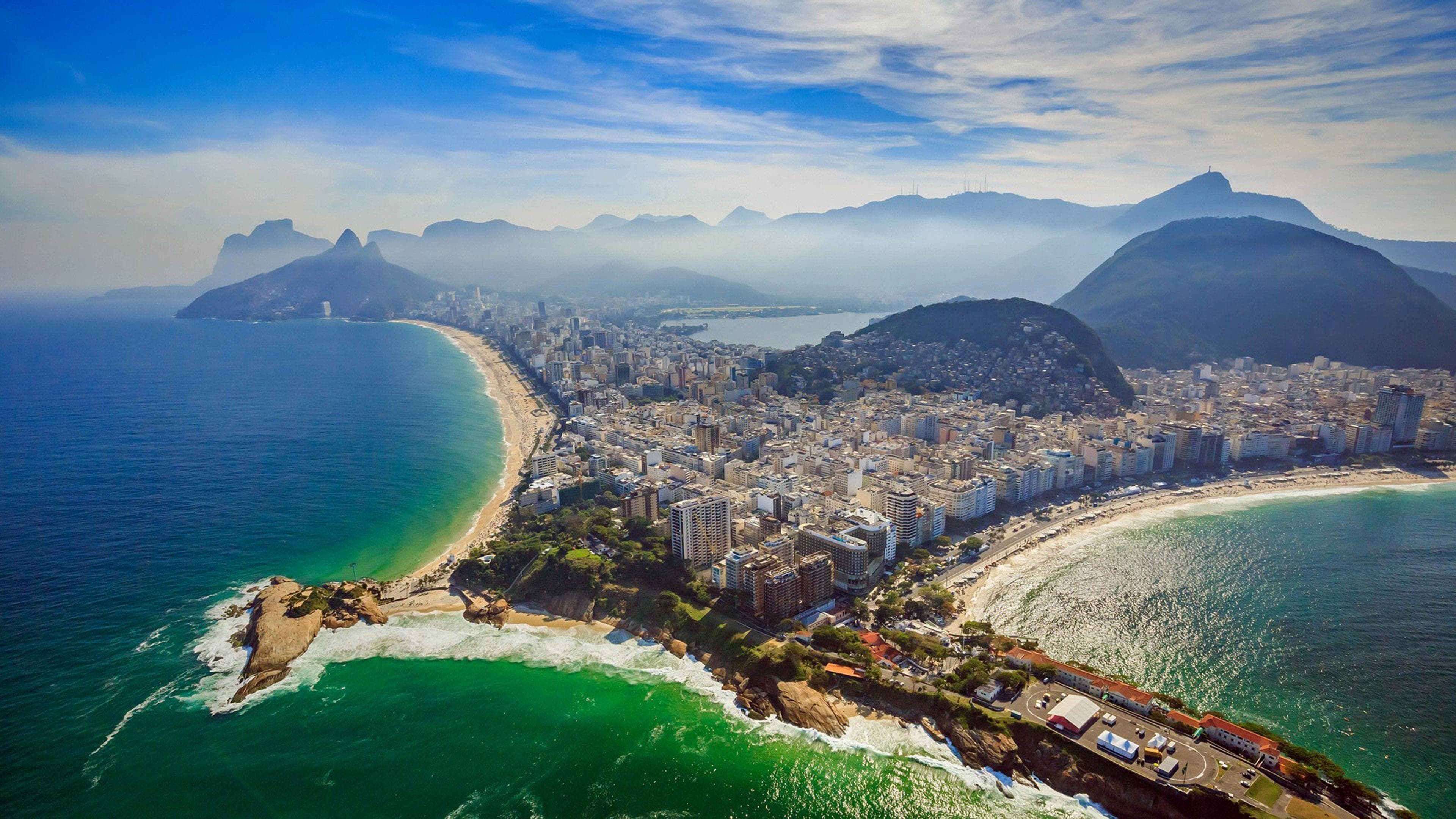 Vista aérea de Ipanema, Rio de Janeiro